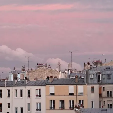 Studio Beau Et Calme Avec Vue Sur Sacre-coeur ! Apartment *